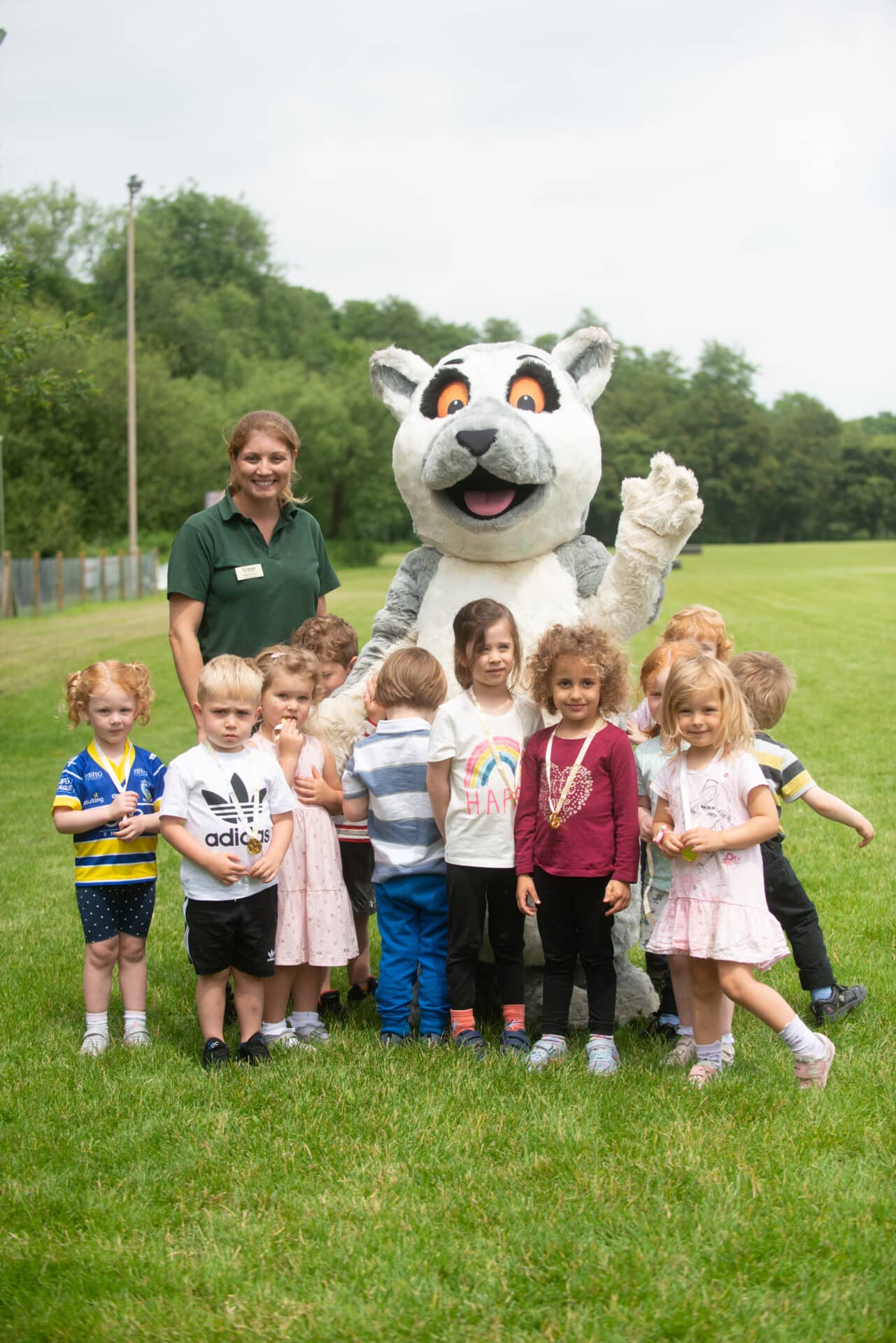 Children with Marwell character