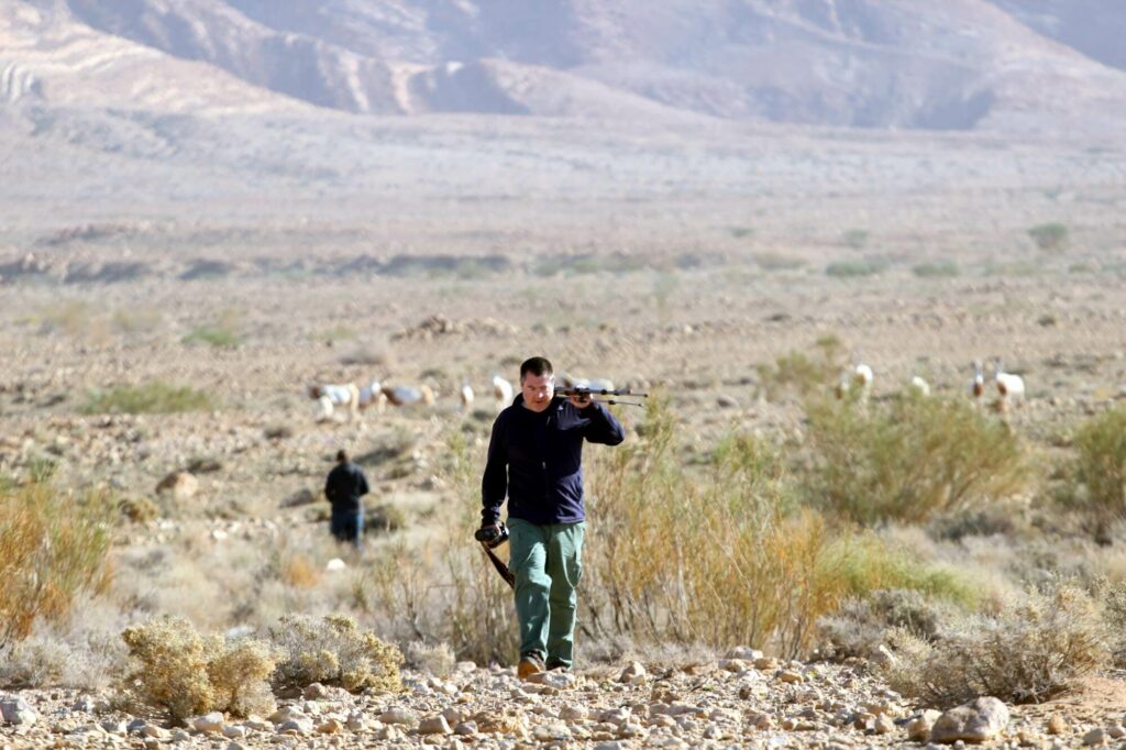 Dr Tim Woodfine of Marwell Wildlife in Tunisia