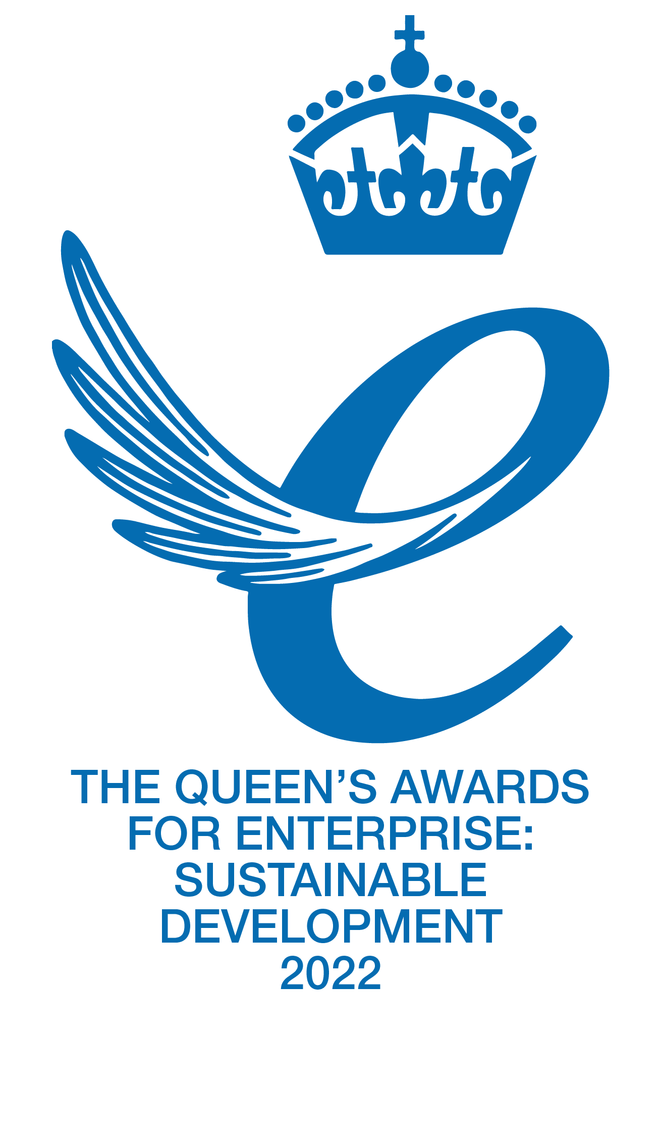 The Queen’s Awards for Enterprise: Sustainable Development 2022 logo