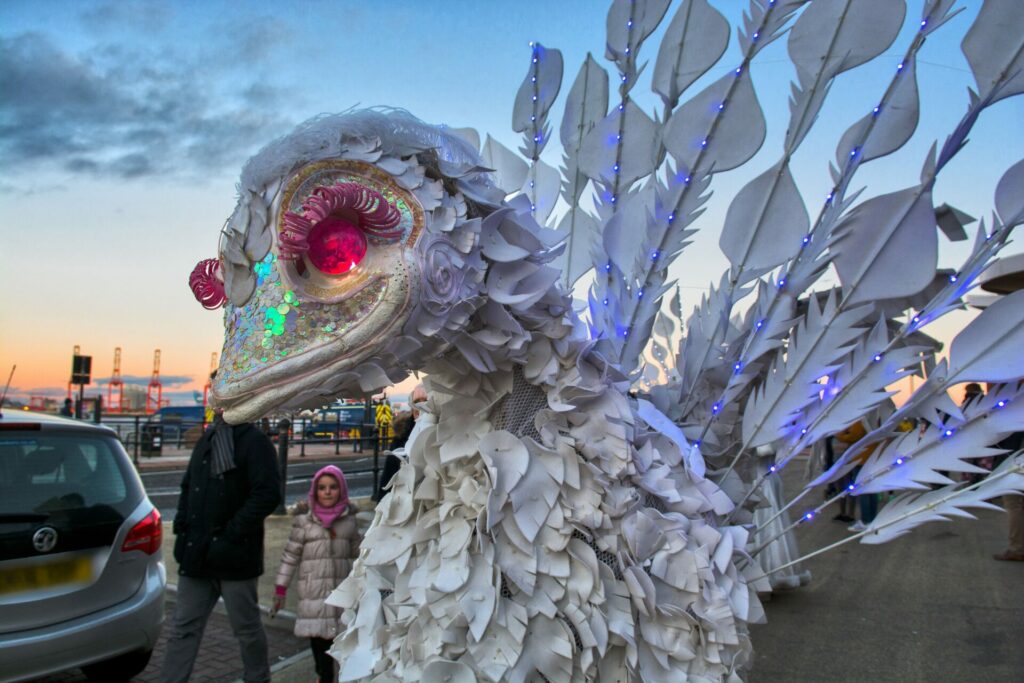 Enjoy a family day out in Hampshire this Christmas at Glow Marwell