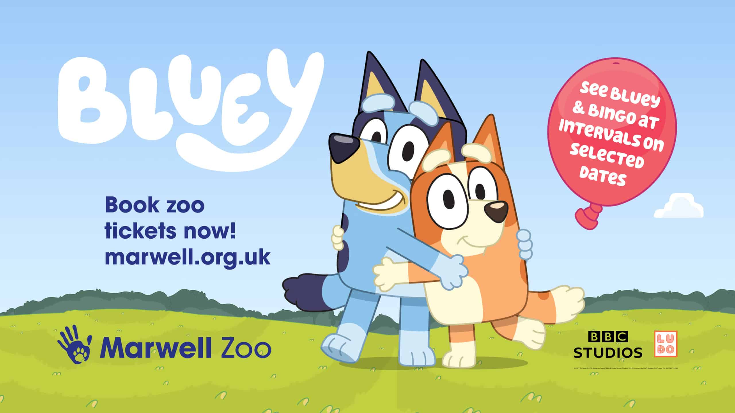 Bluey, Bingo and Hey Duggee are coming to Marwell Zoo! - Marwell Zoo