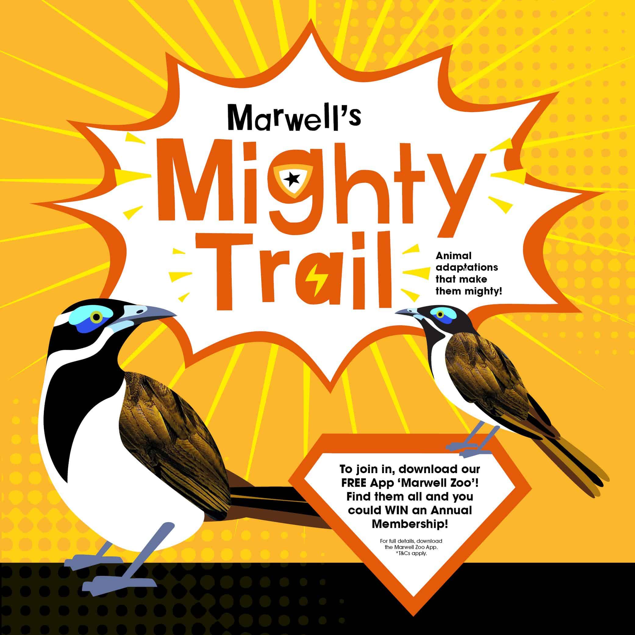 Marwell's Mighty Trail - October Half Term