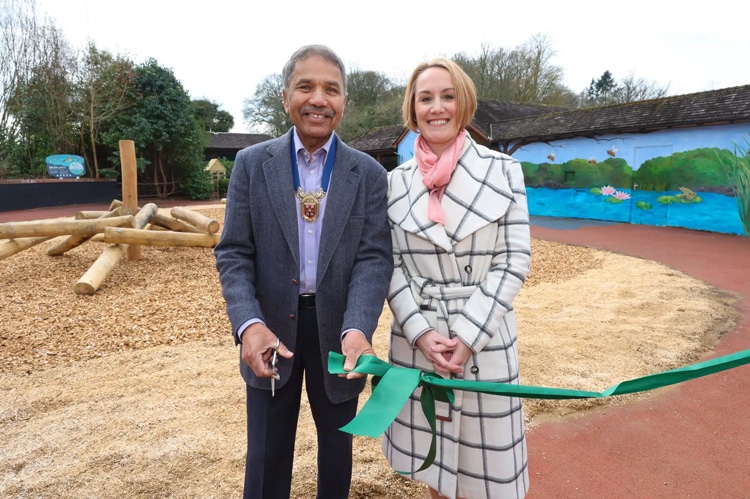 Native Species Zone opening at Marwell Zoo