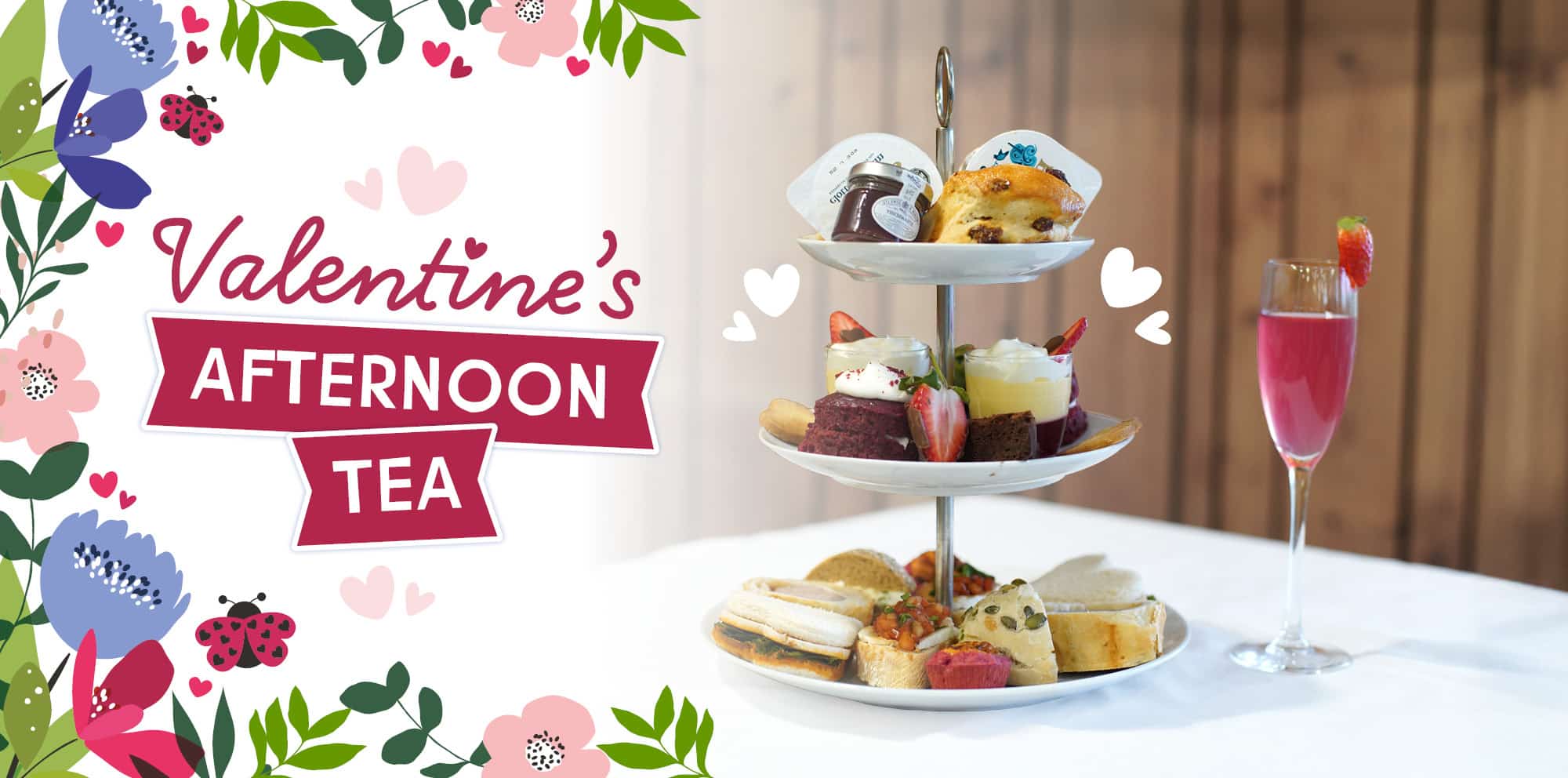 Valentine's Afternoon Tea at Marwell Hall
