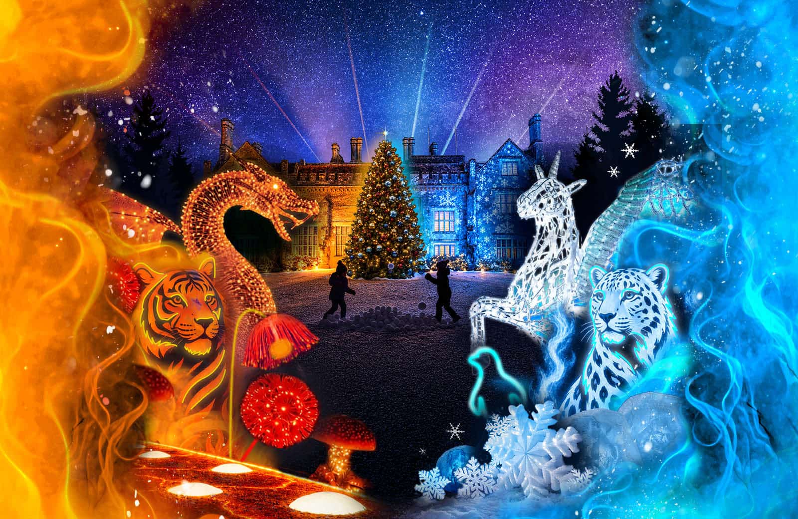 Christmas at Marwell Fire & Ice