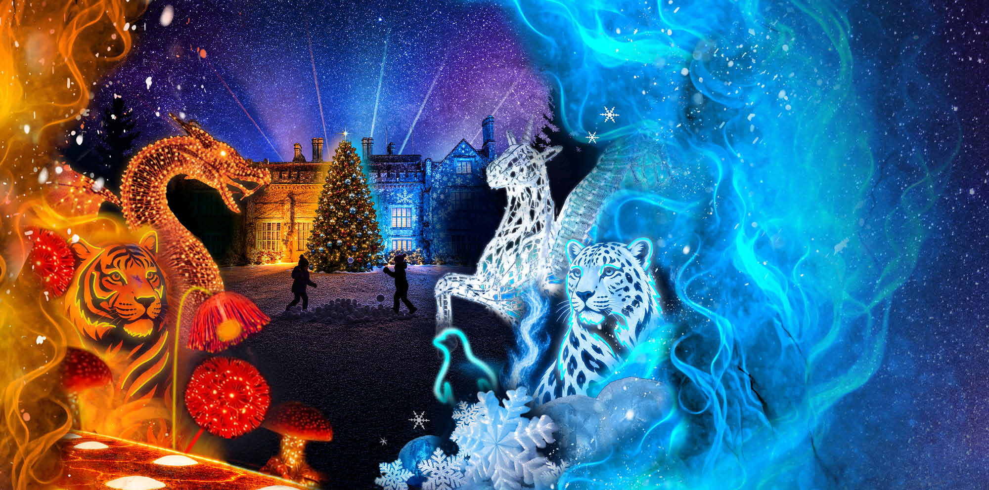 Christmas at Marwell Fire & Ice