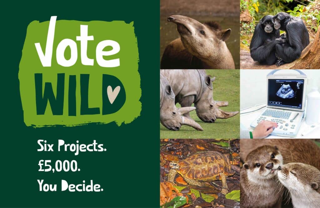 Vote Wild. Six Projects. £5,000. You Decide